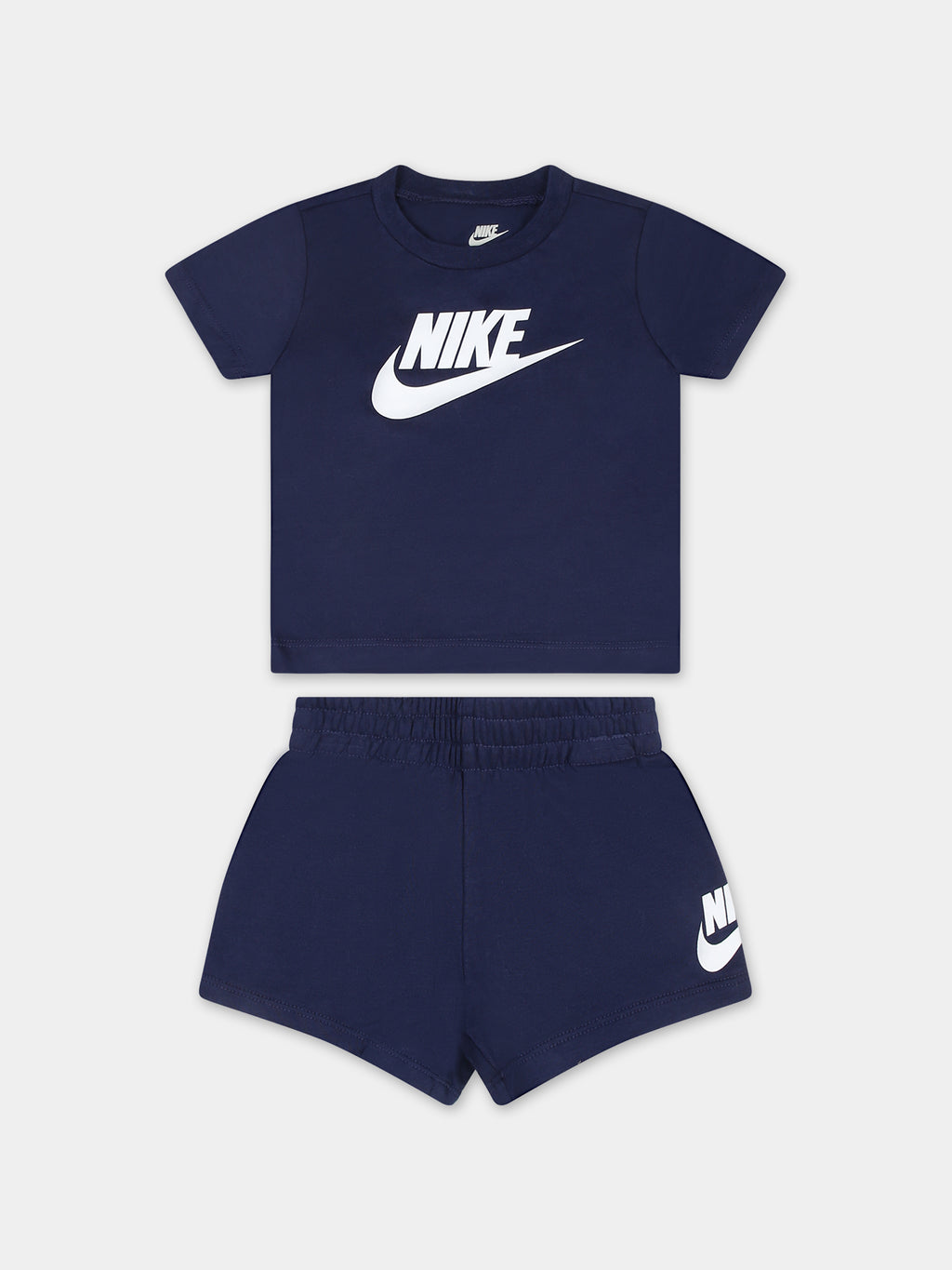 Blue suit for boy with logo